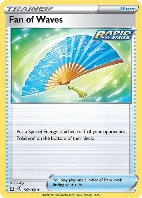 Image for Fan of Waves (127/163) (SWSH05) - Pokemon
