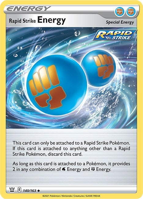 Image for Rapid Strike Energy (140/163) (SWSH05) - Pokemon
