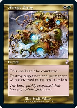 Image for Abrupt Decay (370) (TSR) - Magic: The Gathering