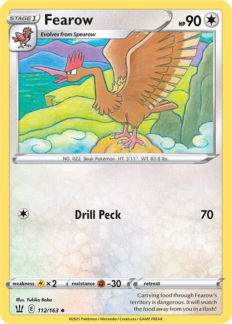 Fearow (112/163) (SWSH05)