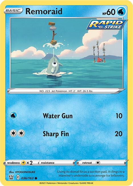 Image for Remoraid (036/163) (SWSH05) - Pokemon