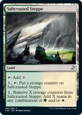 Image for Saltcrusted Steppe (283) (TSR) - Magic: The Gathering