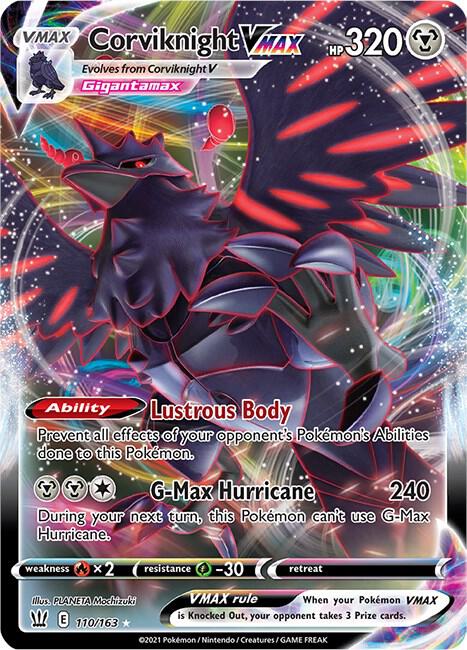 Image for Corviknight VMAX (110/163) (SWSH05) - Pokemon
