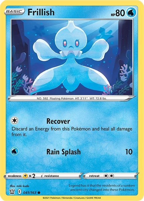 Image for Frillish (041/163) (SWSH05) - Pokemon