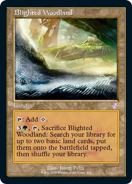 Image for Blighted Woodland (405) (TSR) - Magic: The Gathering
