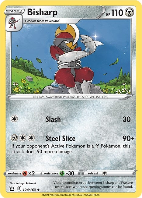 Image for Bisharp (104/163) (SWSH05) - Pokemon