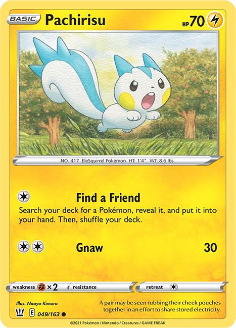 Image for Pachirisu (049/163) (SWSH05) - Pokemon
