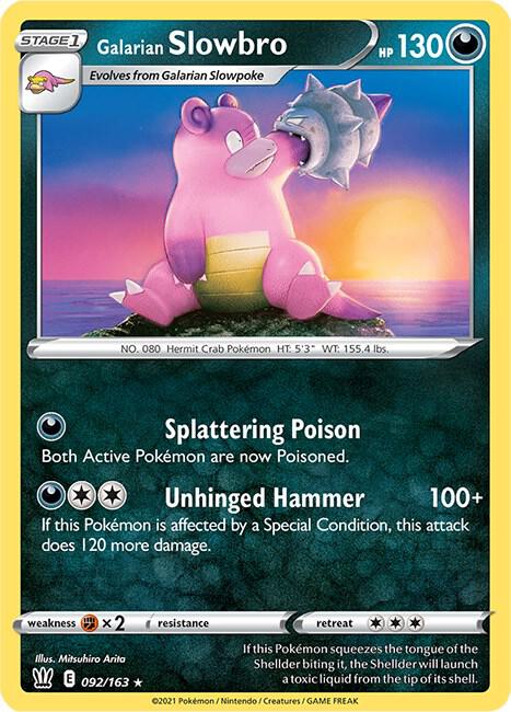 Galarian Slowbro (092/163) (SWSH05)