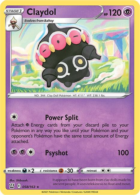 Claydol (058/163) (SWSH05)