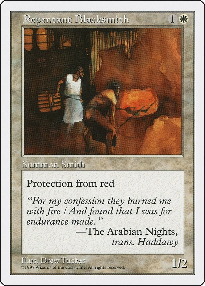 Image for Repentant Blacksmith - Magic: The Gathering