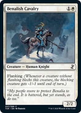 Image for Benalish Cavalry (7) - Magic: The Gathering