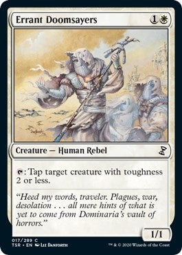 Image for Errant Doomsayers (17) - Magic: The Gathering