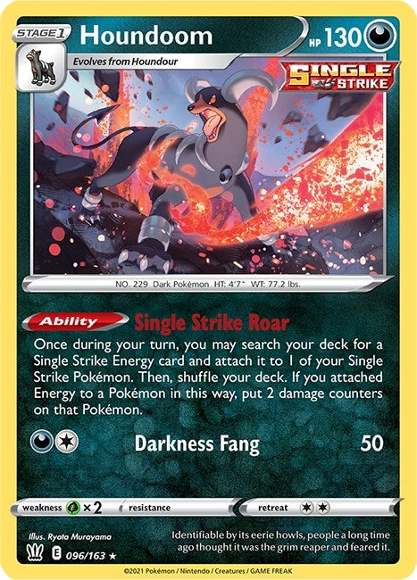 Image for Houndoom (096/163) (PR) - Pokemon