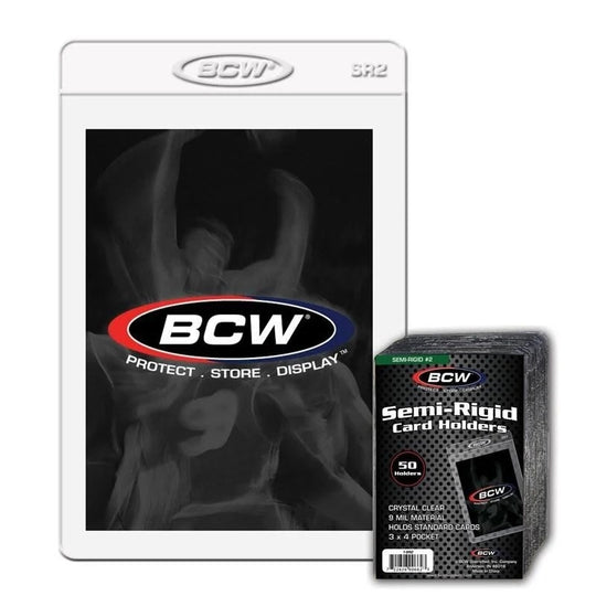 Image for 3" x 4" Semi-Rigid Topload Card Holder - Standard Version 2 (50-Count) - Collectible Storage