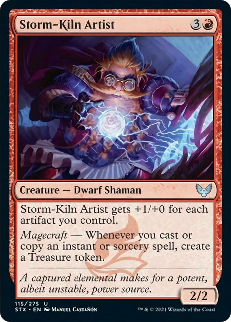 Image for Storm-Kiln Artist (115) (STX) - Magic: The Gathering