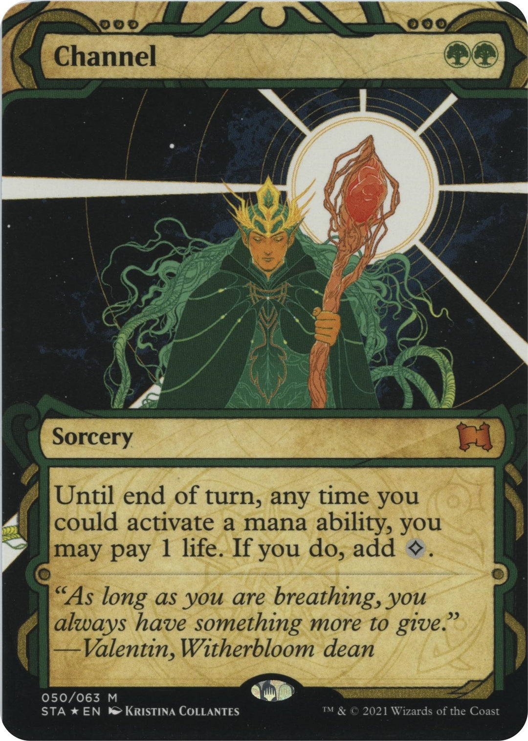 Image for Channel (Foil Etched) (50) (STA) - Magic: The Gathering