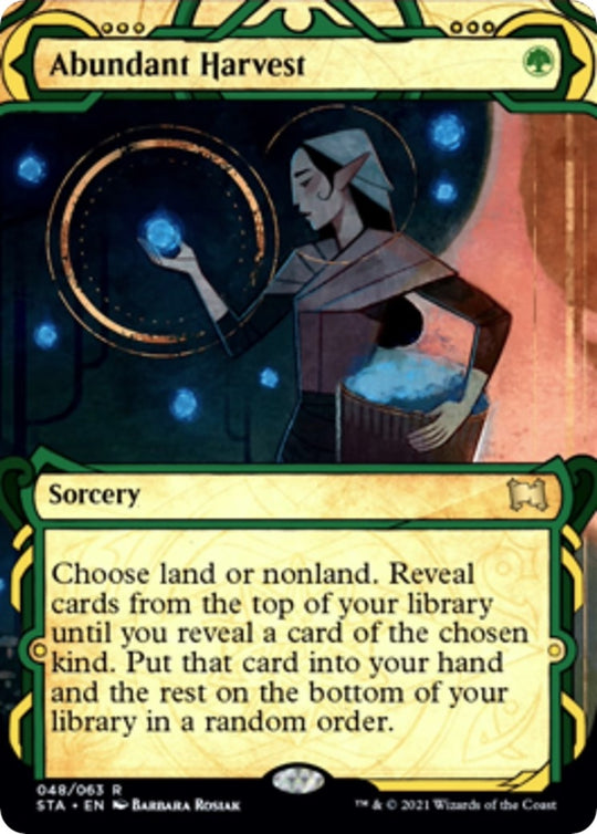 Image for Abundant Harvest (48) (STA) - Magic: The Gathering