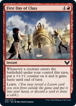 Image for First Day of Class (102) (STX) - Magic: The Gathering