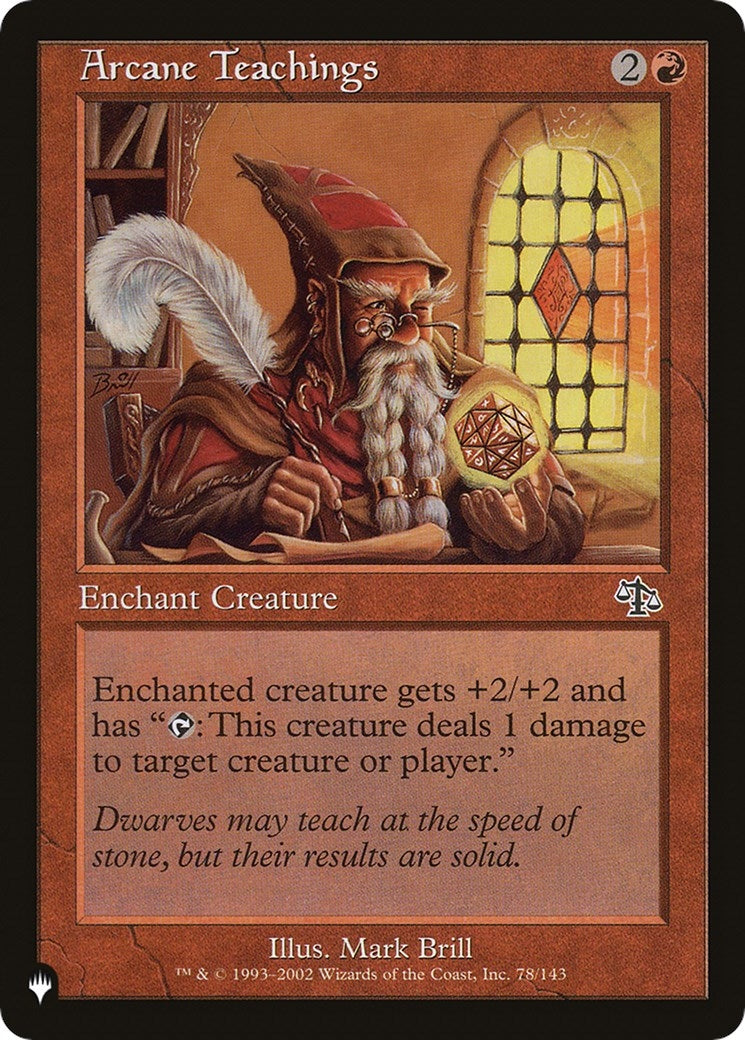 Image for Arcane Teachings (78/143) (LIST) - Magic: The Gathering