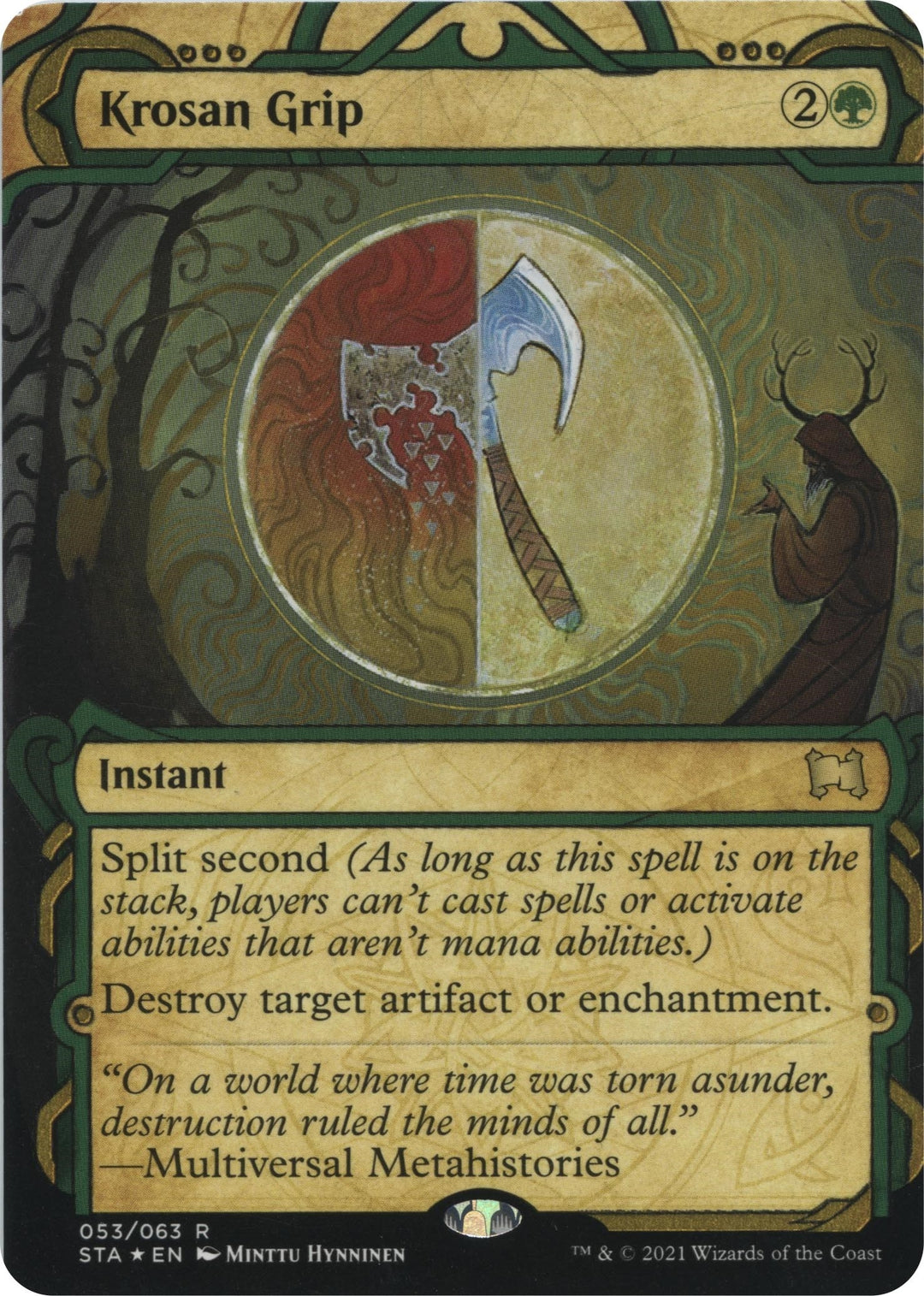 Image for Krosan Grip (Foil Etched) (53) - Magic: The Gathering