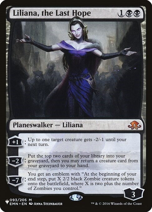 Image for Liliana, the Last Hope (093/205) - Magic: The Gathering