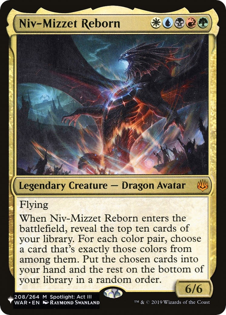 Image for Niv-Mizzet Reborn (208/264) - Magic: The Gathering