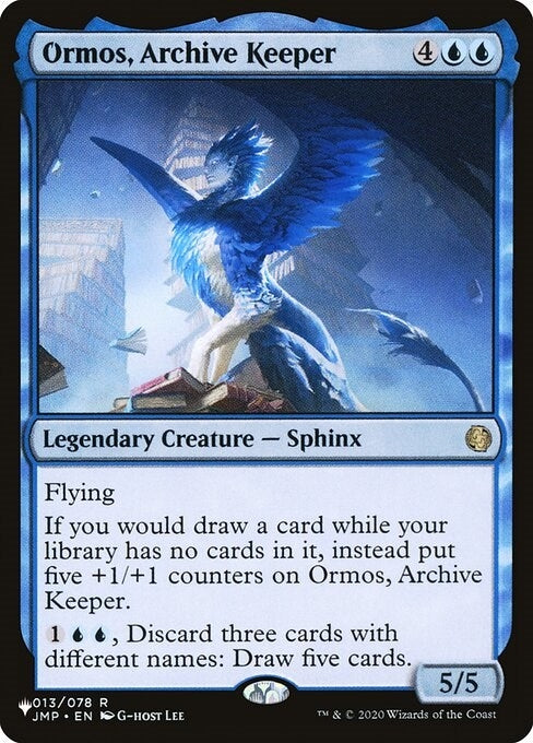 Image for Ormos, Archive Keeper (013/078) - Magic: The Gathering