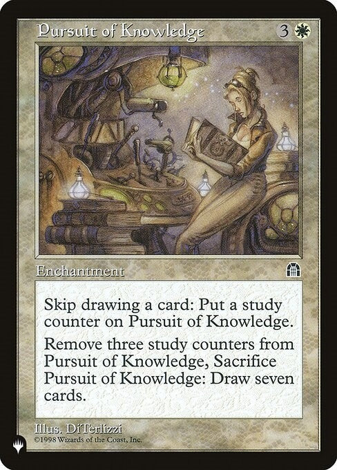 Image for Pursuit of Knowledge - Magic: The Gathering