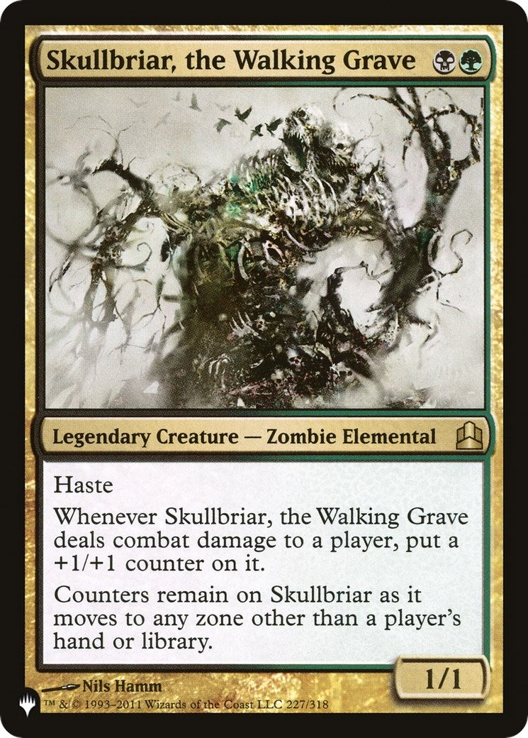Image for Skullbriar, the Walking Grave (227/318) (LIST) - Magic: The Gathering