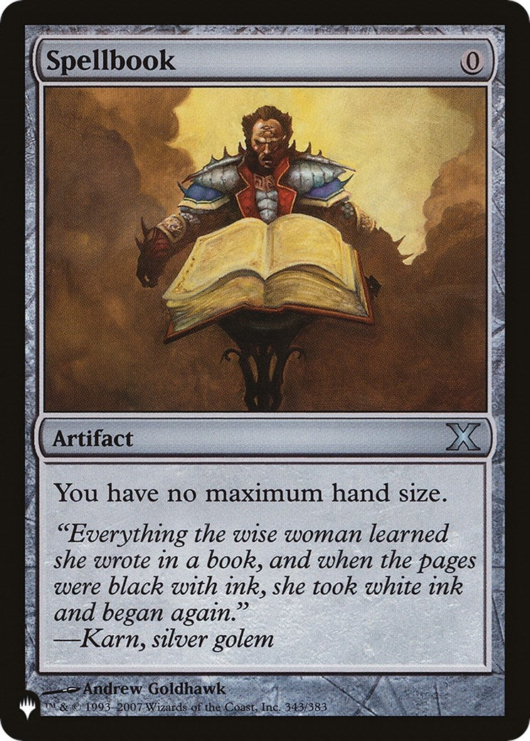 Image for Spellbook (343/383) (LIST) - Magic: The Gathering