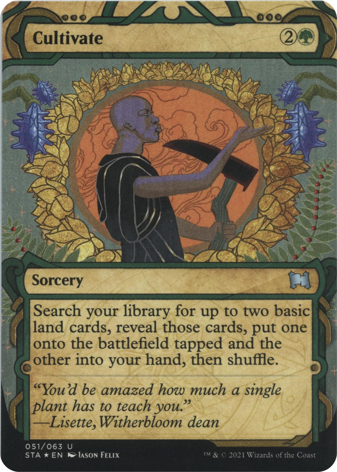 Image for Cultivate (Foil Etched) (51) (STA) - Magic: The Gathering