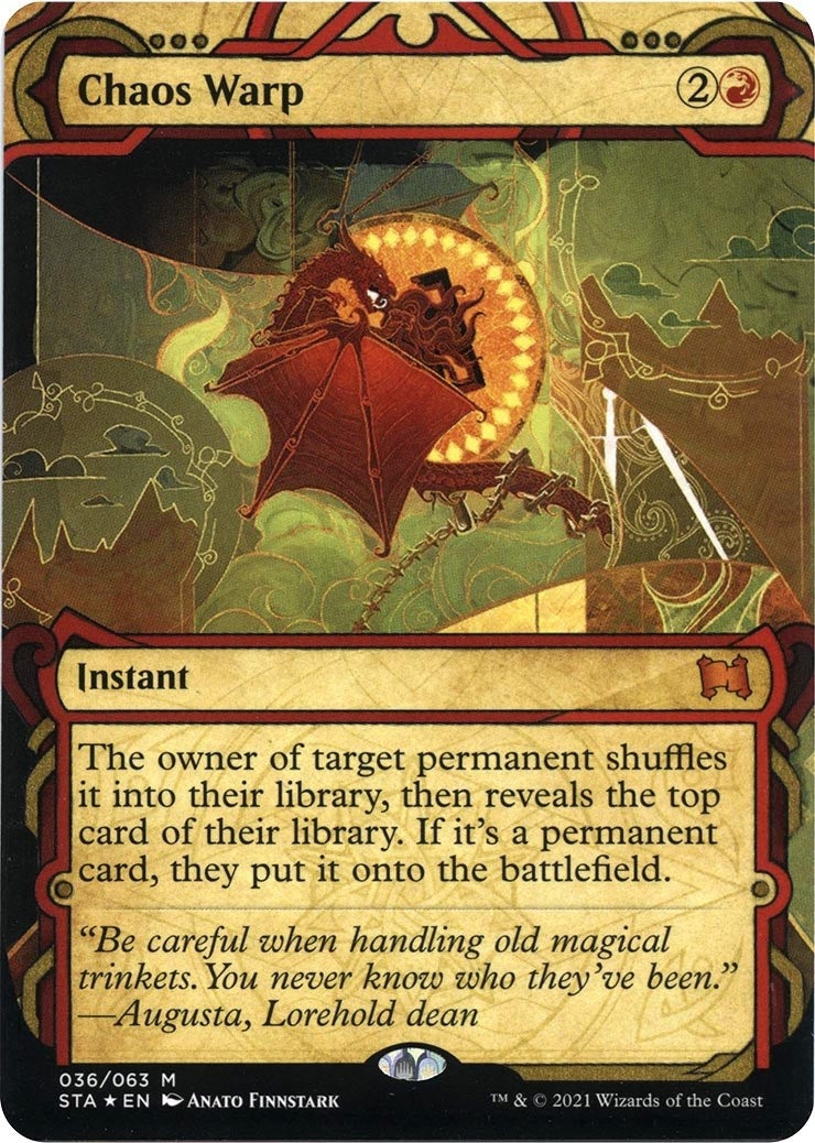 Image for Chaos Warp (Foil Etched) (36) - Magic: The Gathering