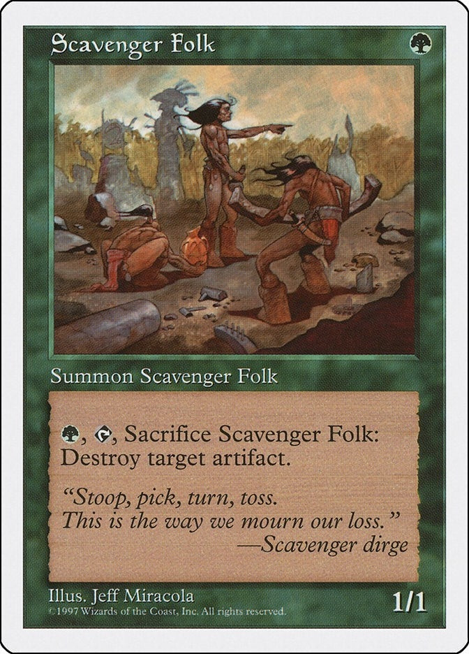 Image for Scavenger Folk - Magic: The Gathering