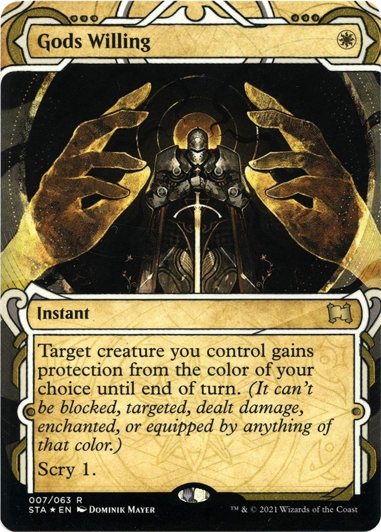 Image for Gods Willing (Foil Etched) (7) (STA) - Magic: The Gathering