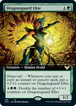 Image for Dragonsguard Elite (Extended Art) (316) - Magic: The Gathering
