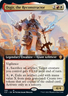 Image for Osgir, the Reconstructor (Extended Art) (335) (C21) - Magic: The Gathering
