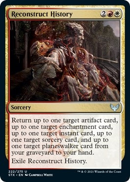 Image for Reconstruct History (222) (STX) - Magic: The Gathering