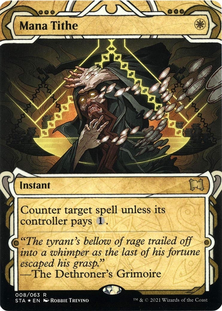 Image for Mana Tithe (Foil Etched) (8) - Magic: The Gathering