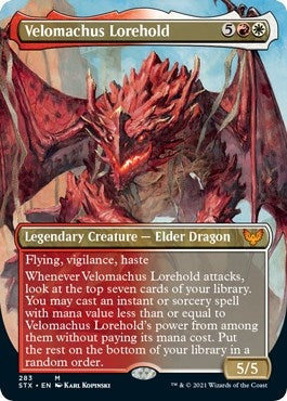 Image for Velomachus Lorehold (Borderless) (283) - Magic: The Gathering