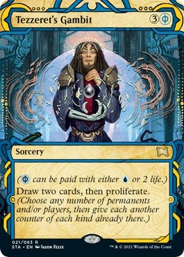 Image for Tezzeret's Gambit (21) (STA) - Magic: The Gathering