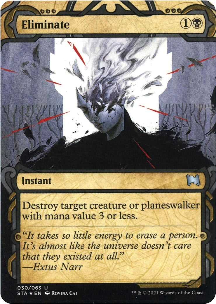 Image for Eliminate (Foil Etched) (30) (STA) - Magic: The Gathering
