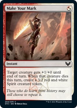 Image for Make Your Mark (204) - Magic: The Gathering