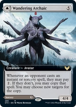 Image for Wandering Archaic (Extended Art) (286) - Magic: The Gathering