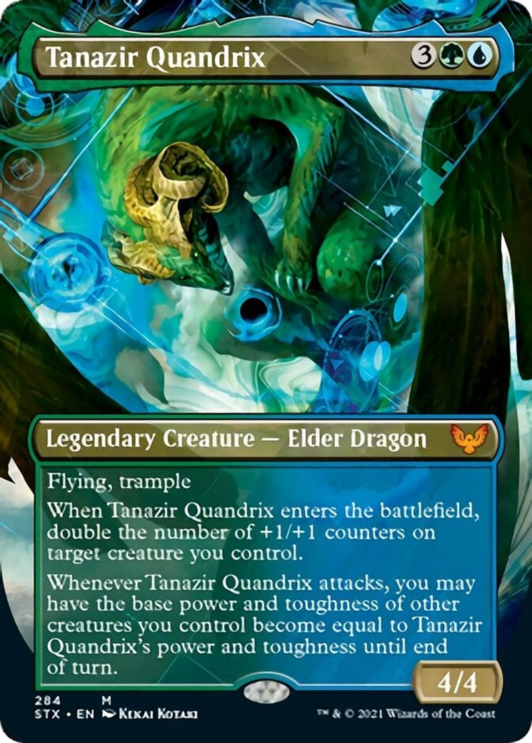 Image for Tanazir Quandrix (Borderless) (284) - Magic: The Gathering