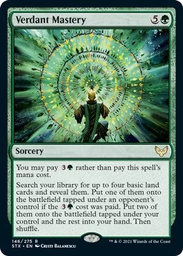 Image for Verdant Mastery (146) - Magic: The Gathering