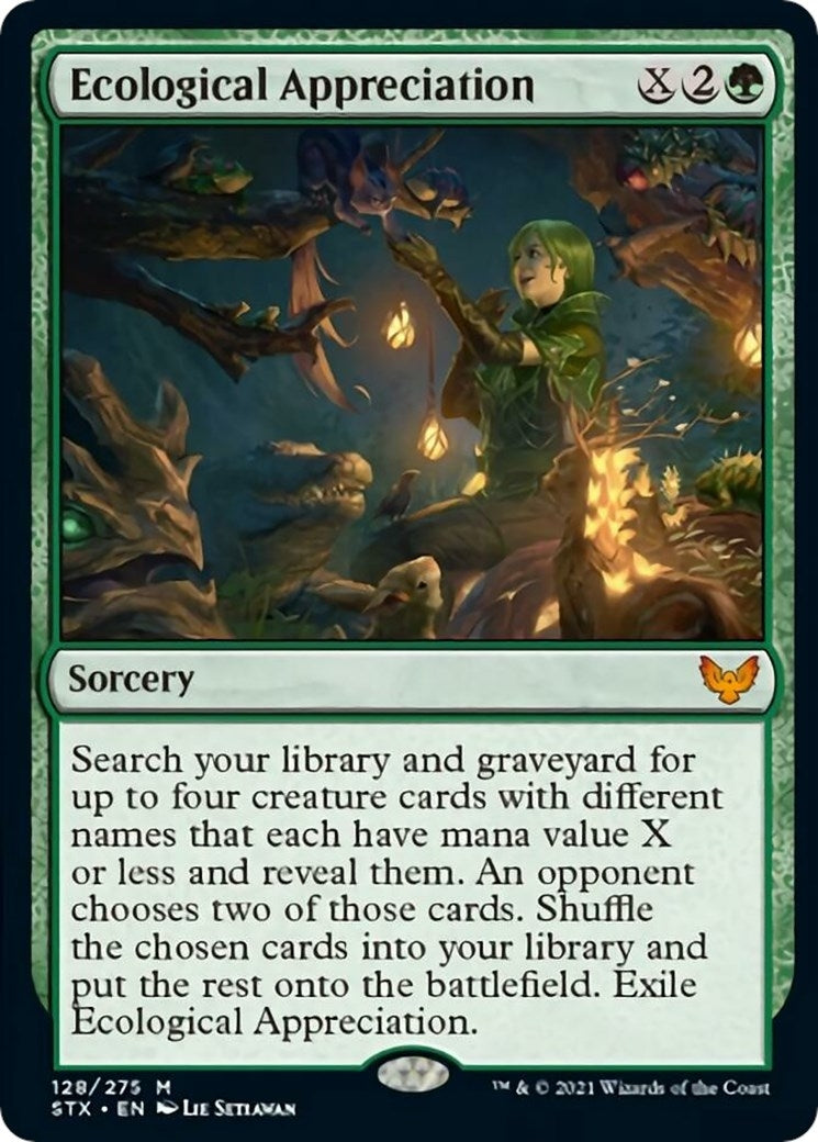 Image for Ecological Appreciation (128) (STX) - Magic: The Gathering