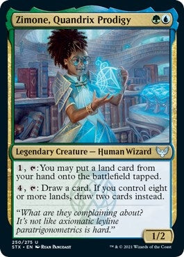 Image for Zimone, Quandrix Prodigy (250) - Magic: The Gathering