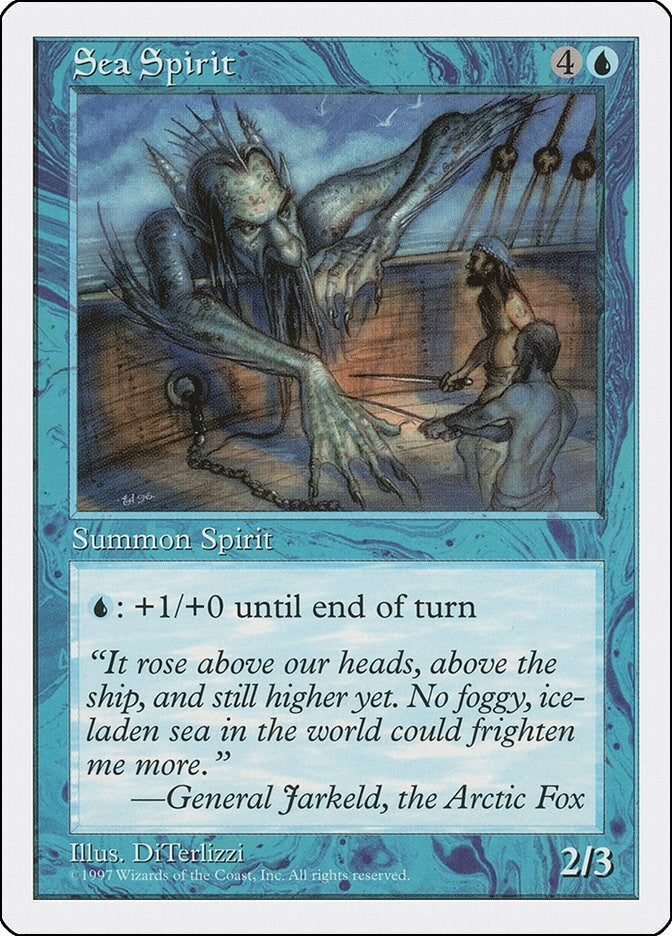 Image for Sea Spirit - Magic: The Gathering