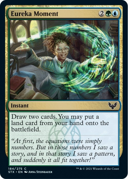 Image for Eureka Moment (184) (STX) - Magic: The Gathering