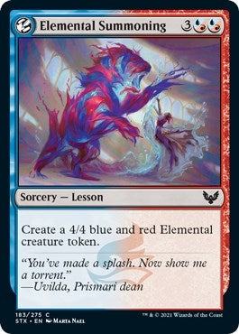 Image for Elemental Summoning (183) (STX) - Magic: The Gathering